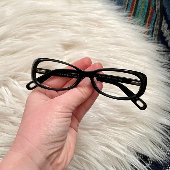 Ralph Lauren prescription eyeglasses FRAMES RL 6027 FLAWED Bayonetta glasses - Picture 1 of 6